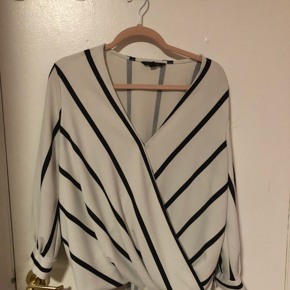 NEW banana republic stripped top
